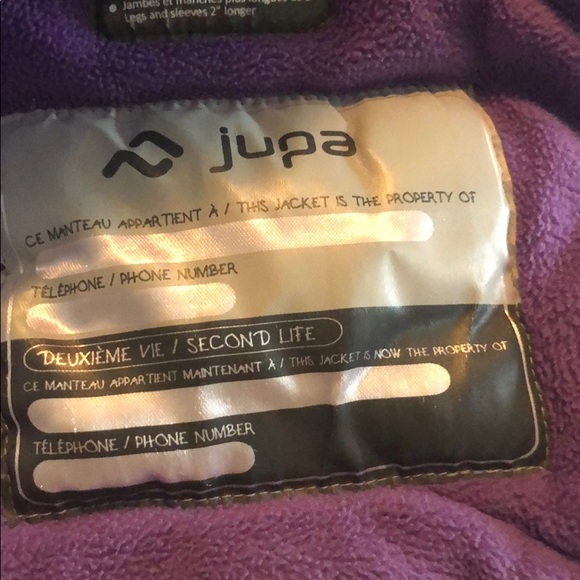 Jupa Girls 6x/7 Winter Coat - Picture 13 of 13